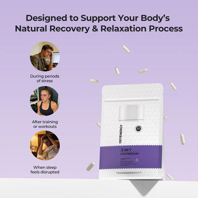 3-in-1 Magnesium – Muscle, Relaxation & Sleep Support - PHORMACORE
