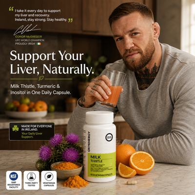 Milk Thistle 80% Silymarin – Liver Detox, Energy & Digestion Support
