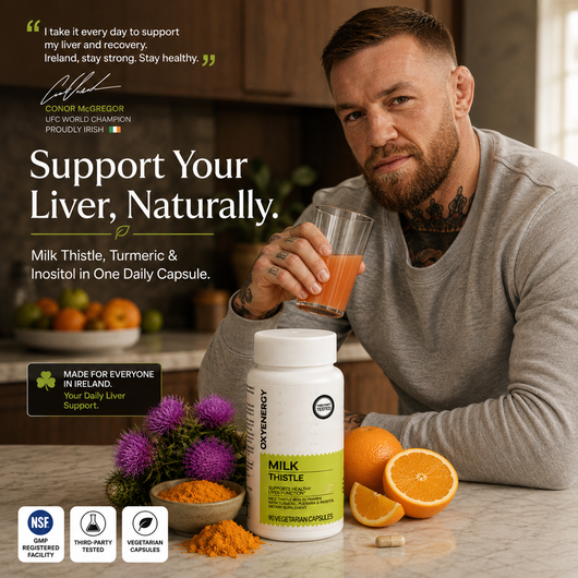 Milk Thistle 80% Silymarin – Liver Detox, Energy & Digestion Support