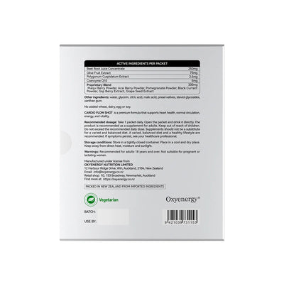 Cardio Flow Shot – Daily Heart Health & Circulation Support, 14 Packets - PHORMACORE