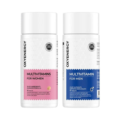 Daily Essentials Bundle – Multivitamin Duo for Him & Her - PHORMACORE