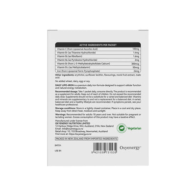 Daily Lipo-Iron - Gentle Iron Support for Daily Vitality - PHORMACORE