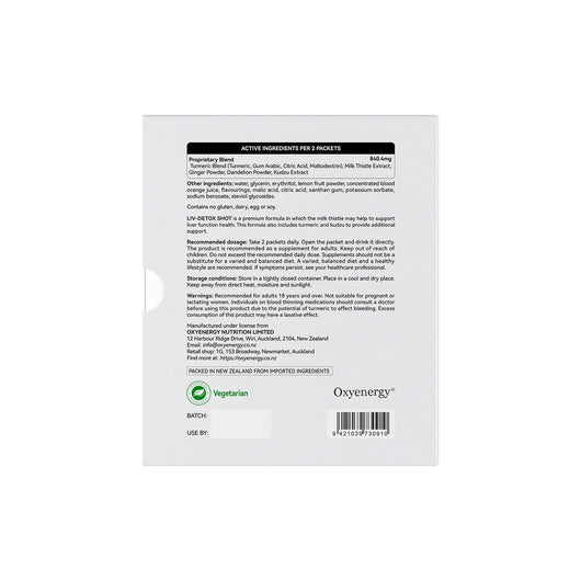 Liv-Support Shot - Supports Healthy Liver Function - PHORMACORE