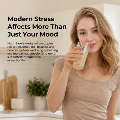 MagnEase – Ashwagandha & L-Theanine for Emotional Balance - PHORMACORE