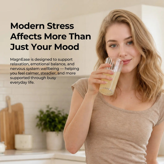 MagnEase – Ashwagandha & L-Theanine for Emotional Balance - PHORMACORE