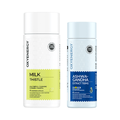 Milk Thistle & Ashwagandha – Stress Support + Liver Health Duo - PHORMACORE