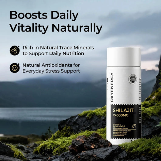 Shilajit 15,000mg – Energy, Hormone Balance & Muscle Support - PHORMACORE