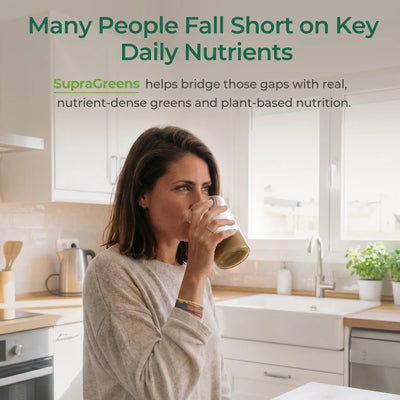 SupraGreens – 50+ Ingredient Daily Greens & Gut Health Formula - PHORMACORE