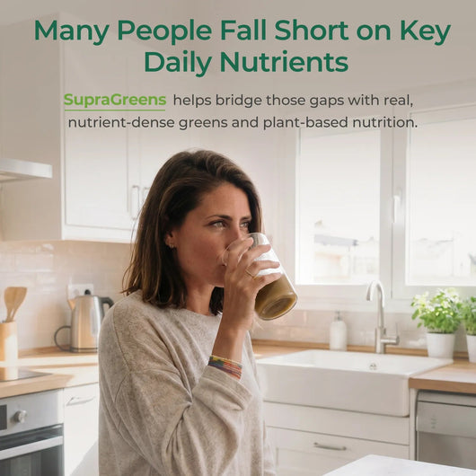 SupraGreens – 50+ Ingredient Daily Greens & Gut Health Formula - PHORMACORE