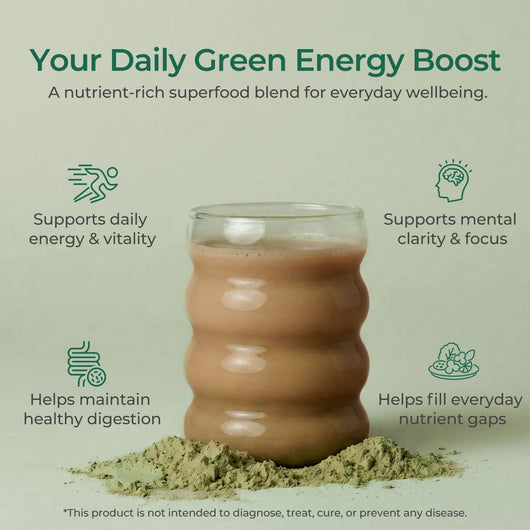 SupraGreens – 50+ Ingredient Daily Greens & Gut Health Formula - PHORMACORE