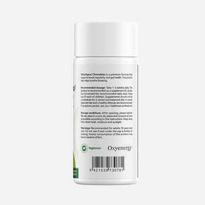 WhatApoo! Chewables – Gut Health Support - PHORMACORE