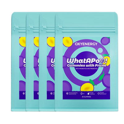 WhatAPoo! Prune Gummies – Digestive & Gut Health Support - PHORMACORE