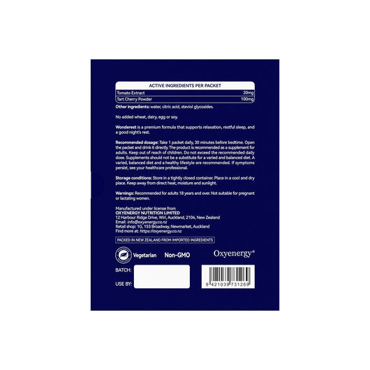 Wonderest – Natural Relaxation & Restful Sleep Formula - PHORMACORE